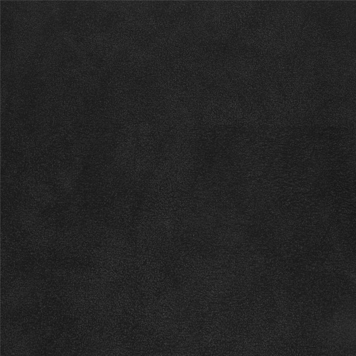 Harlow Full Metal Arm Futon with 6 Inch Thermobonded High Density Polyester Fill Futon Mattress - Black