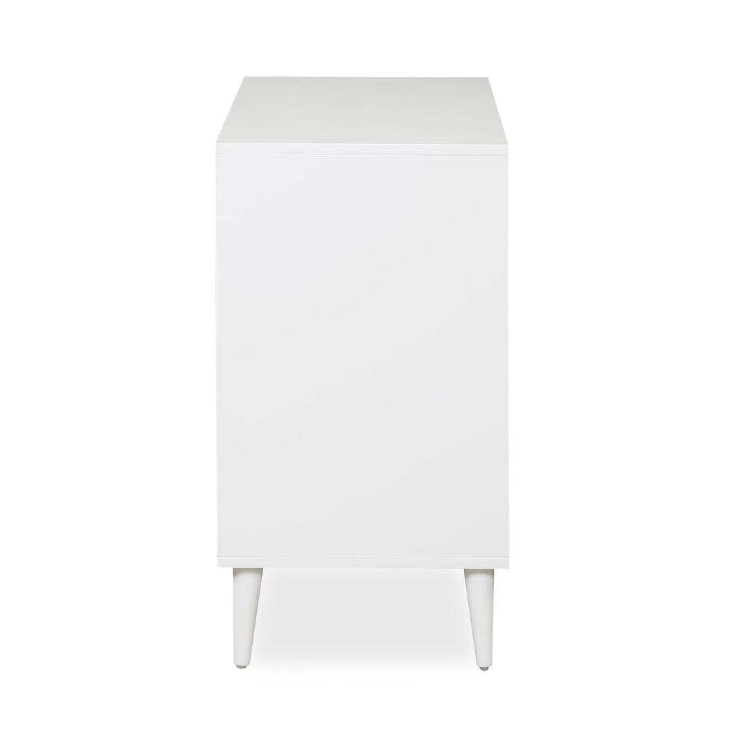 Harper 3-Drawer Storage Dresser - White