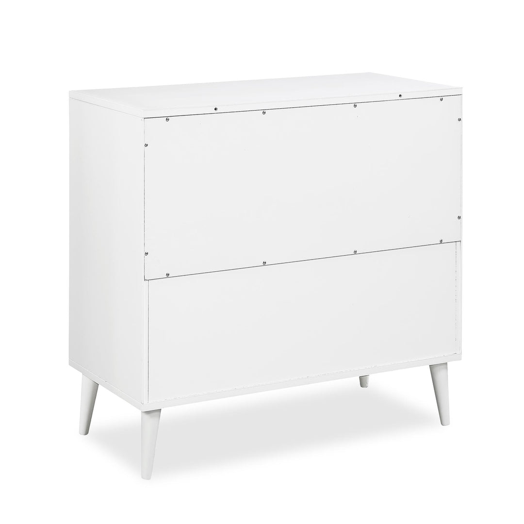 Harper 3-Drawer Storage Dresser - White