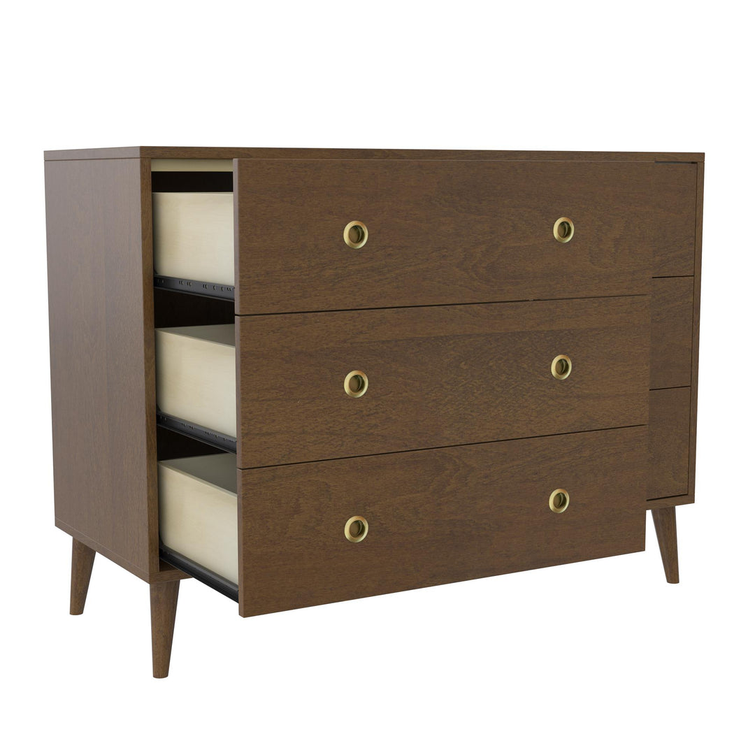 Harper 6-Drawer Storage Dresser - Walnut