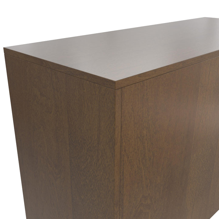 Harper 6-Drawer Storage Dresser - Walnut