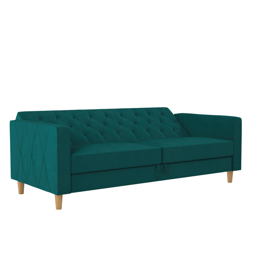 Liberty Futon with Storage - Green