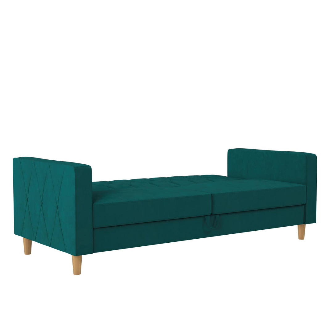 Liberty Futon with Storage - Green