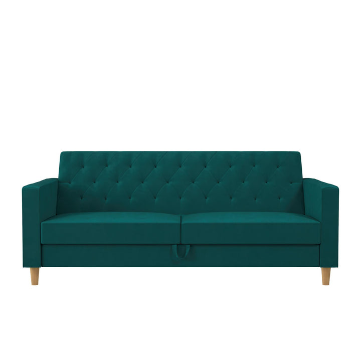 Liberty Futon with Storage - Green