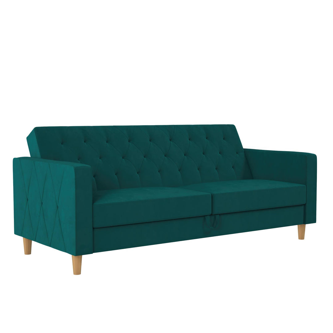 Liberty Futon with Storage - Green