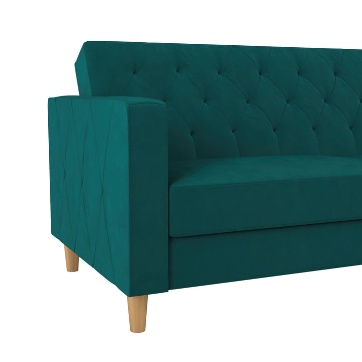 Liberty Futon with Storage - Green