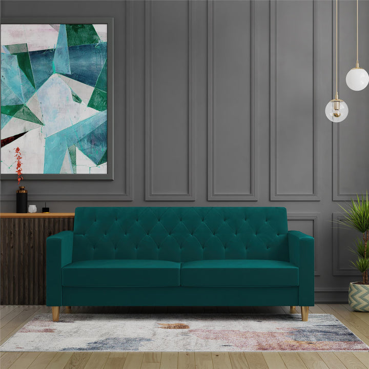 Liberty Futon with Storage - Green