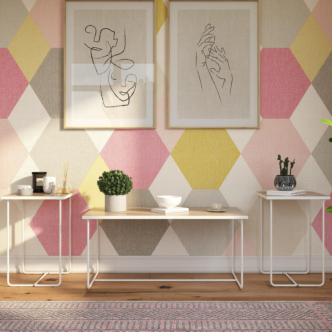 Kently Coffee and End Table Set - Natural