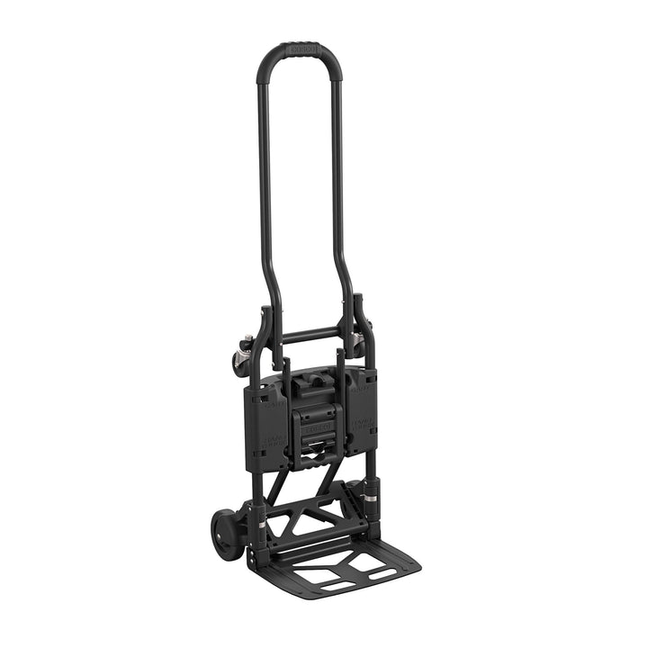 Shifter 2 in 1 Folding Hand Truck/Cart, Black, Large Toe Plate - Black