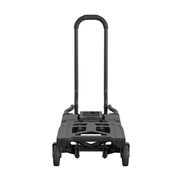 Shifter 2 in 1 Folding Hand Truck/Cart, Black, Large Toe Plate - Black