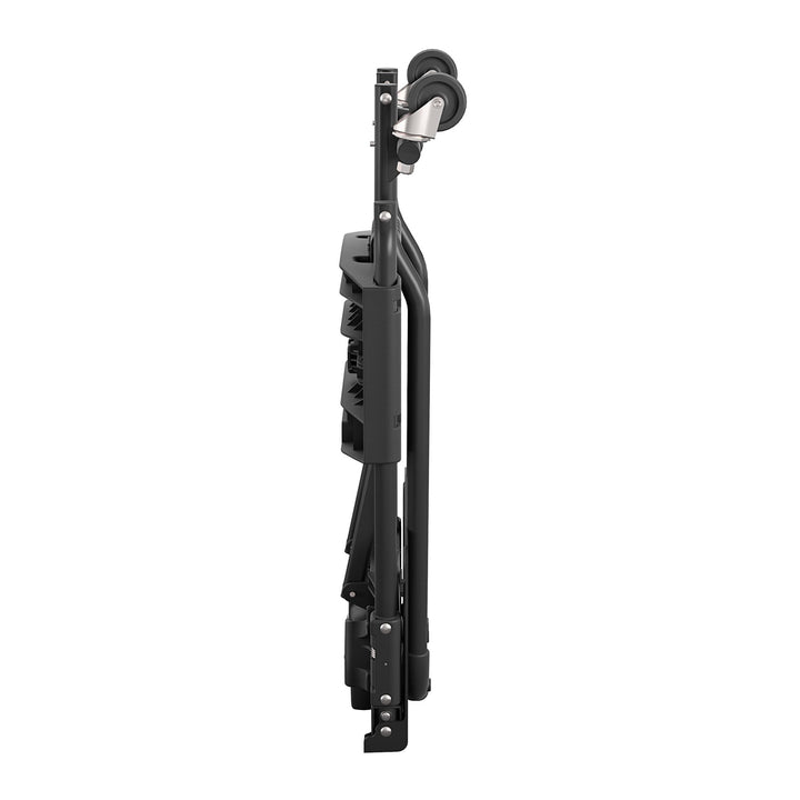 Shifter 2 in 1 Folding Hand Truck/Cart, Black, Large Toe Plate - Black
