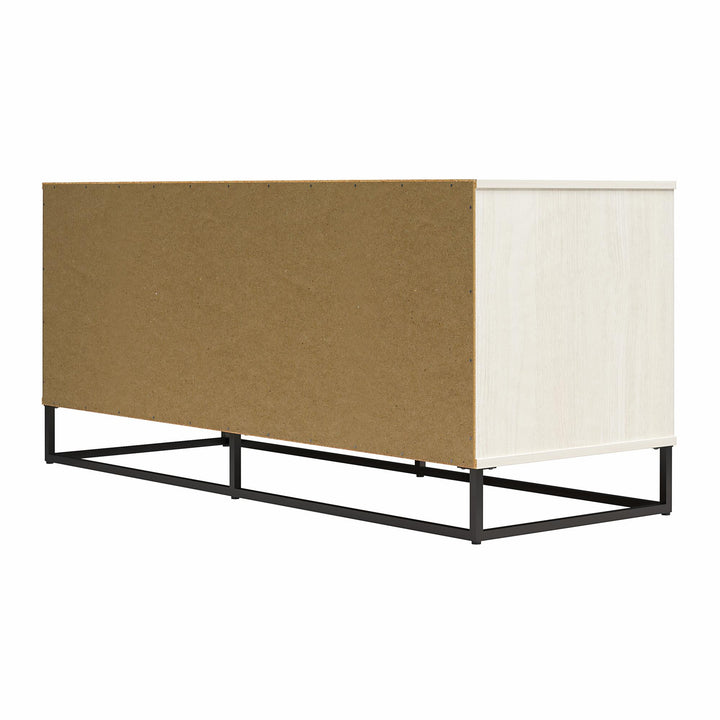 Kelly TV Stand with Drawers for TVs up to 55 in. - Ivory Oak