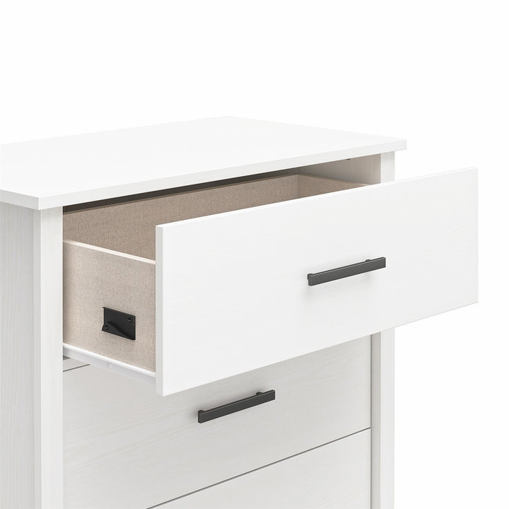 Brookshore Tall 4-Drawer Dresser - White - 4 Drawer