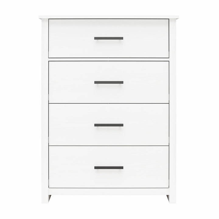 Brookshore Tall 4-Drawer Dresser - White - 4 Drawer