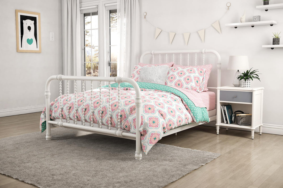 Jax Full 7-Piece Bedding Set with Wrinkle Resistant Lightweight Material - Pink - Full