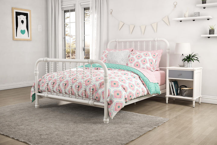 Jax Full 7-Piece Bedding Set with Wrinkle Resistant Lightweight Material - Pink - Full