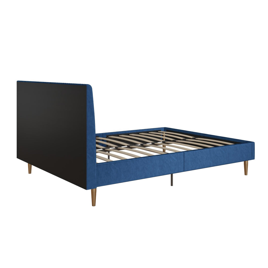 Daphne Upholstered Bed - Blue - Full