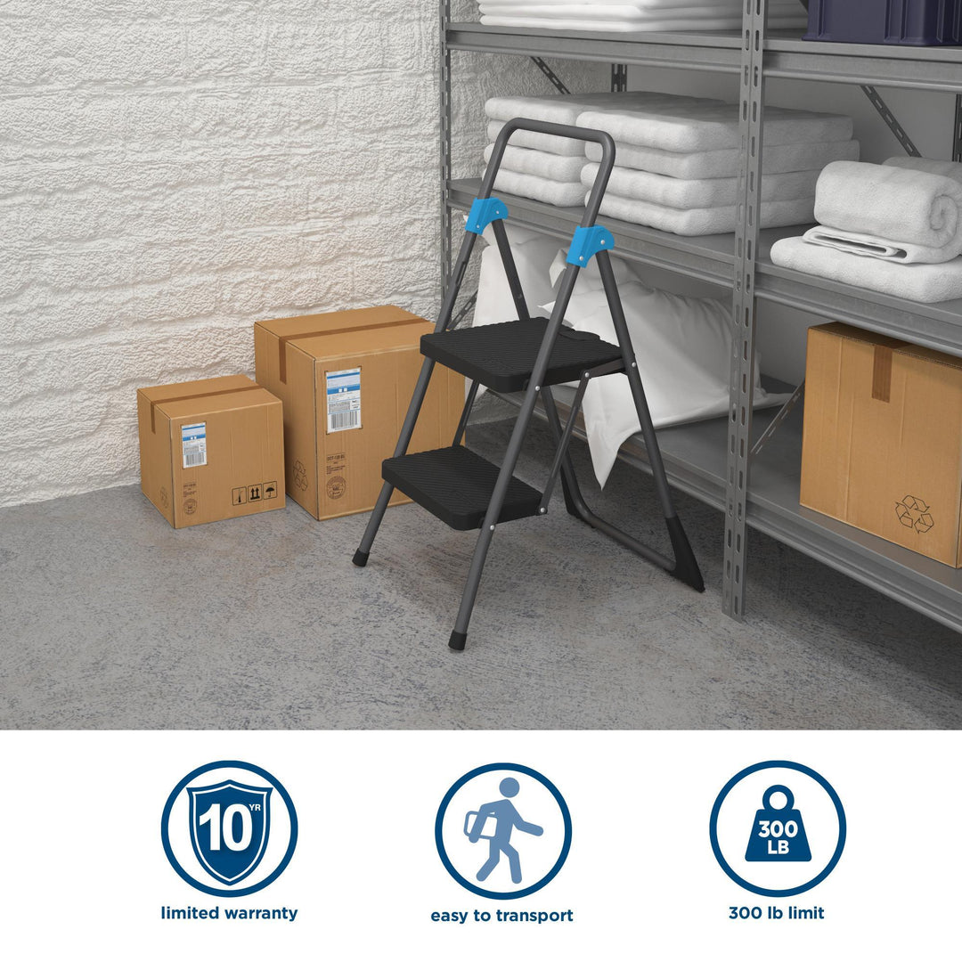 2 Step Folding Step Stool