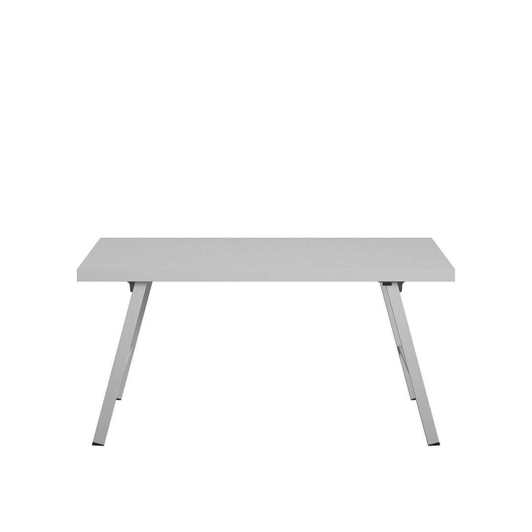 COSCO 4-Piece Folding Conversation Set - Light Gray