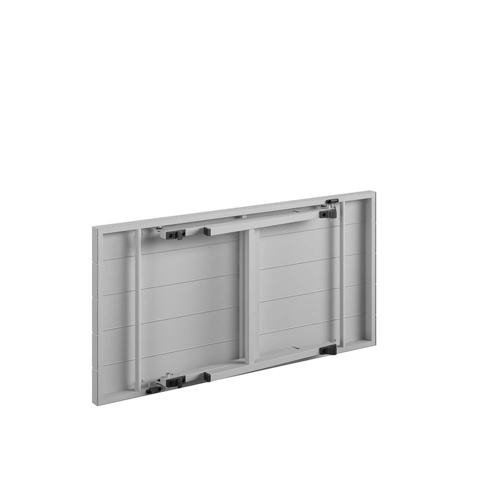 COSCO 4-Piece Folding Conversation Set - Light Gray