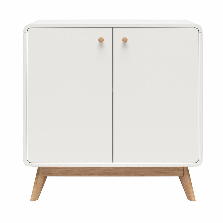 Ren Home Leva Scandinavian Style Accent Cabinet - Charleswood White
