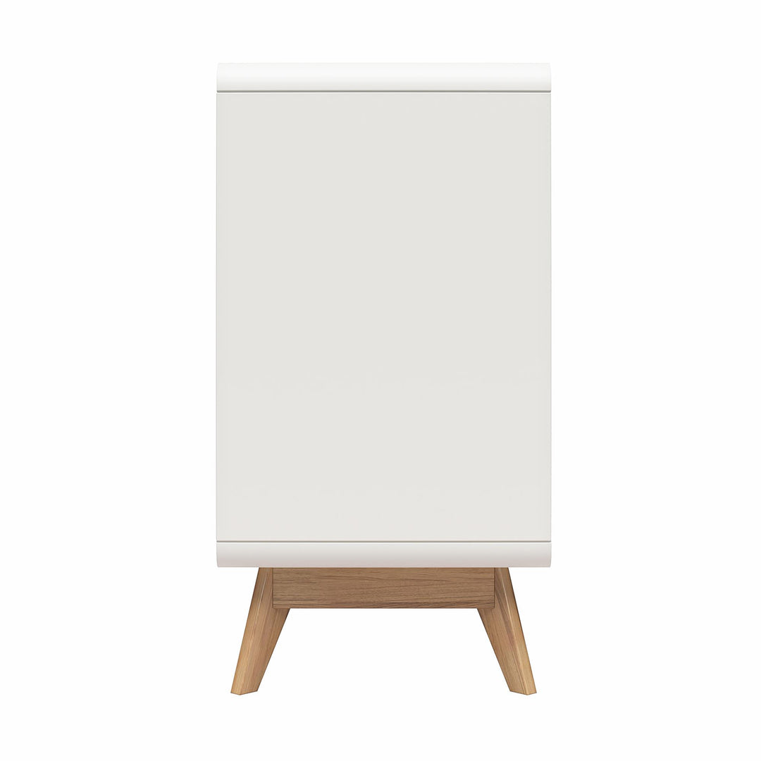 Ren Home Leva Scandinavian Style Accent Cabinet - Charleswood White