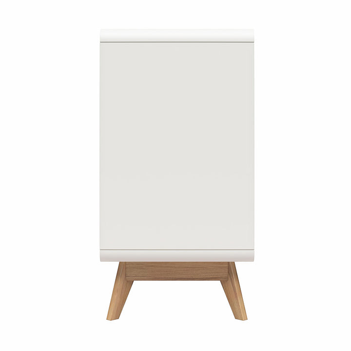 Ren Home Leva Scandinavian Style Accent Cabinet - Charleswood White