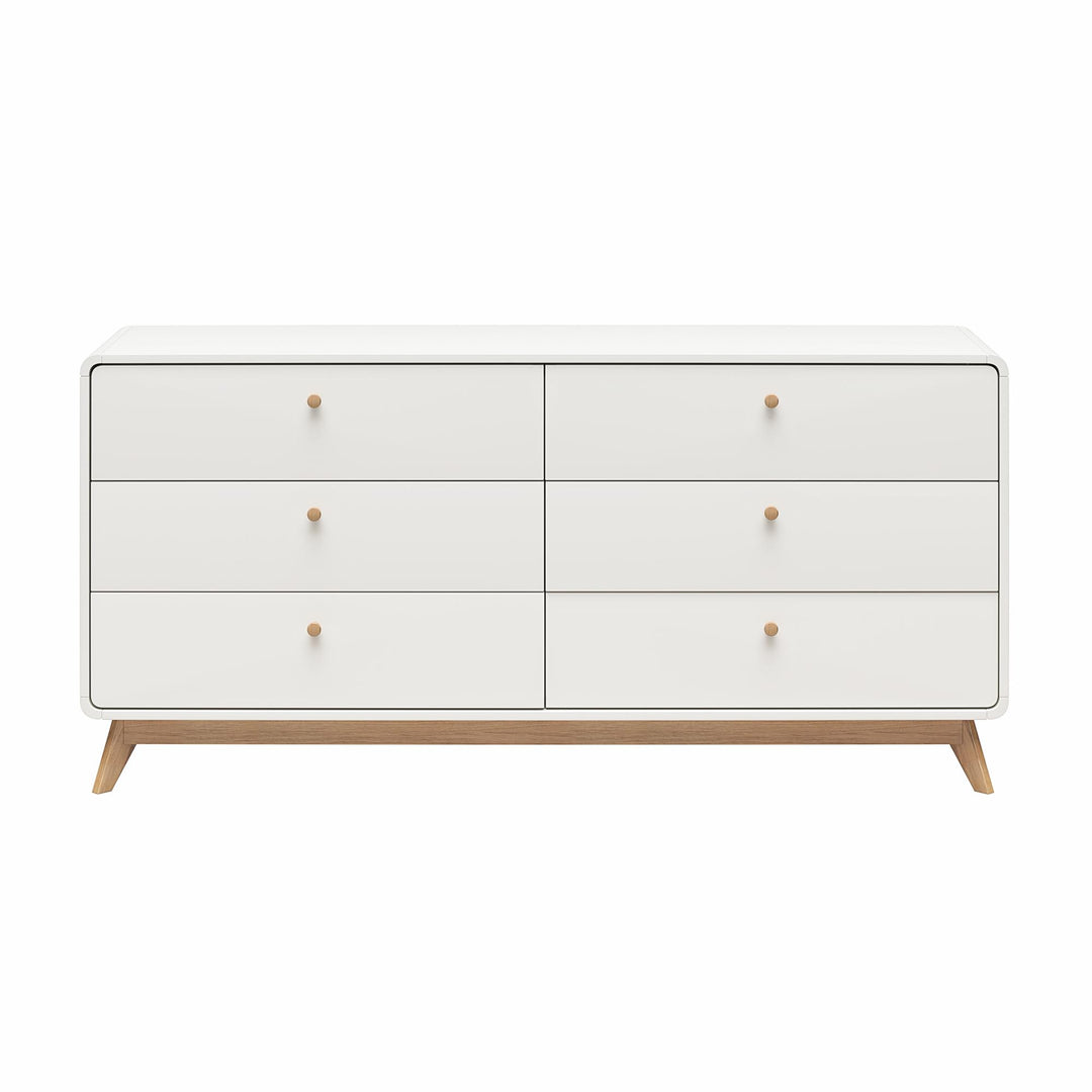 Ren Home Leva 6 Drawer Dresser - Charleswood White