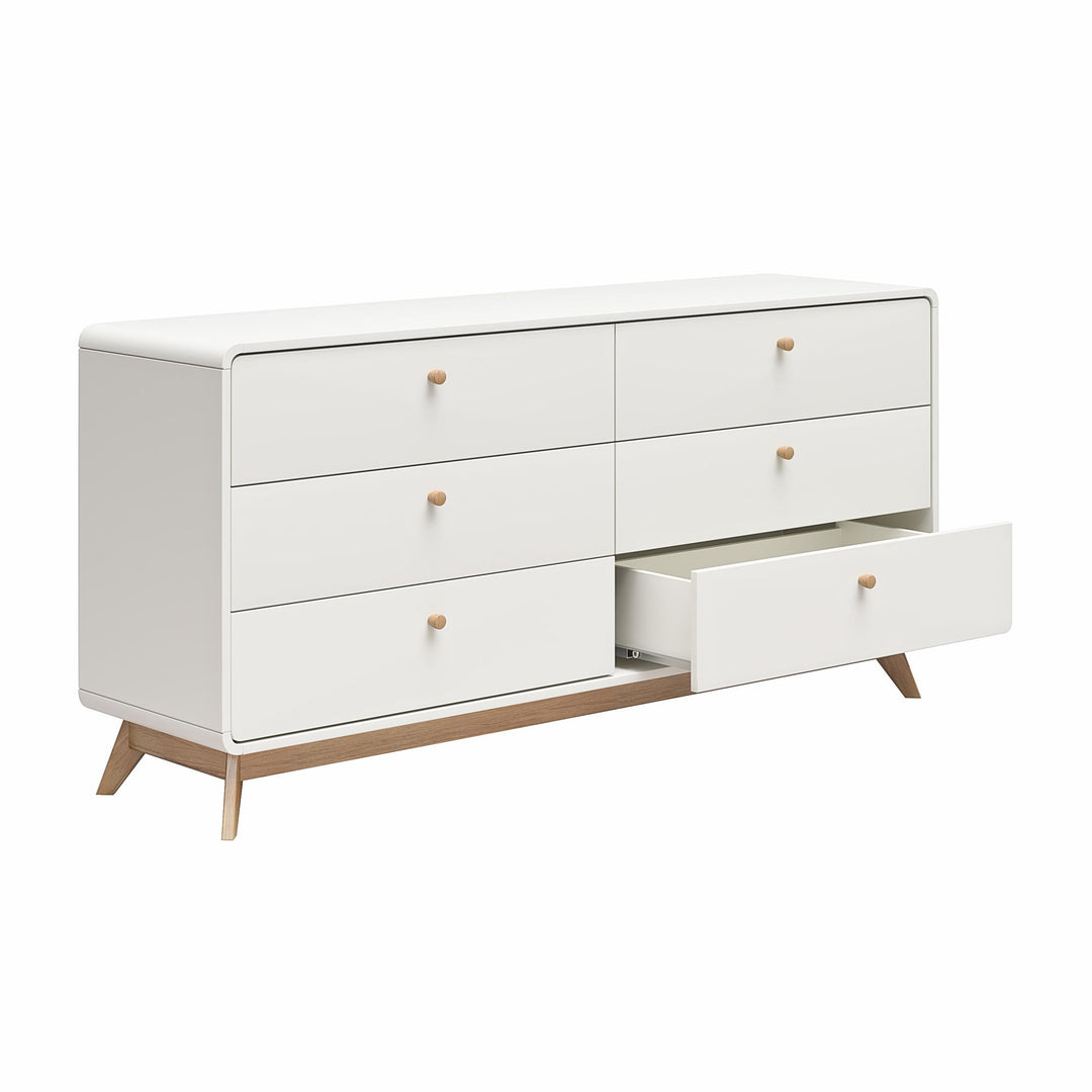 Ren Home Leva 6 Drawer Dresser - Charleswood White