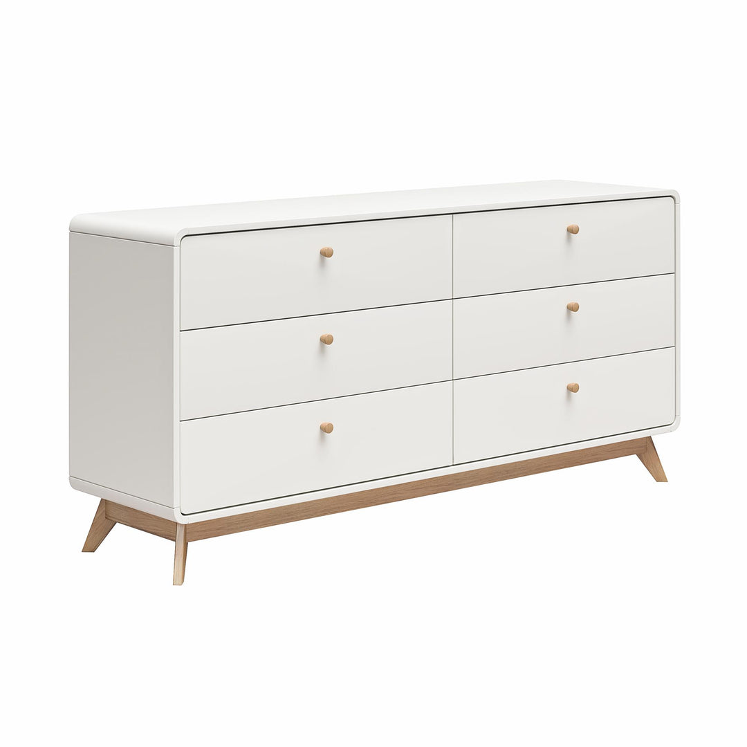 Ren Home Leva 6 Drawer Dresser - Charleswood White