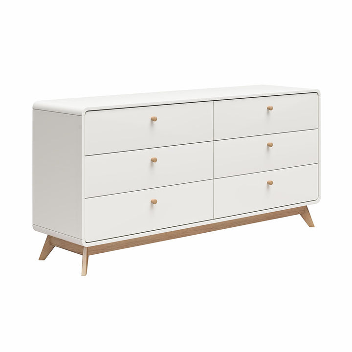 Ren Home Leva 6 Drawer Dresser - Charleswood White
