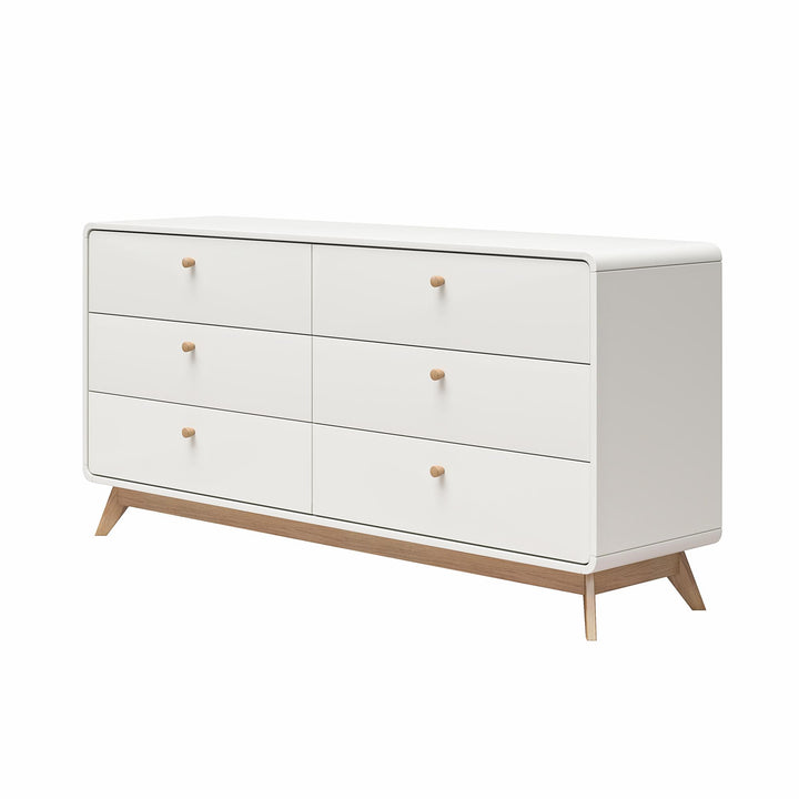 Ren Home Leva 6 Drawer Dresser - Charleswood White