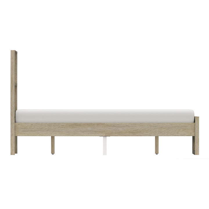 Archer Wood Bed Frame with Headboard - Mesa - Queen