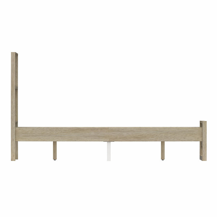 Archer Wood Bed Frame with Headboard - Mesa - Queen