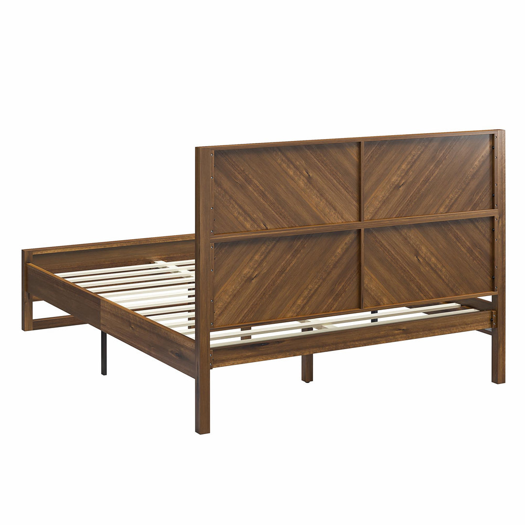 Archer Wood Bed Frame with Headboard - Prominence - Queen
