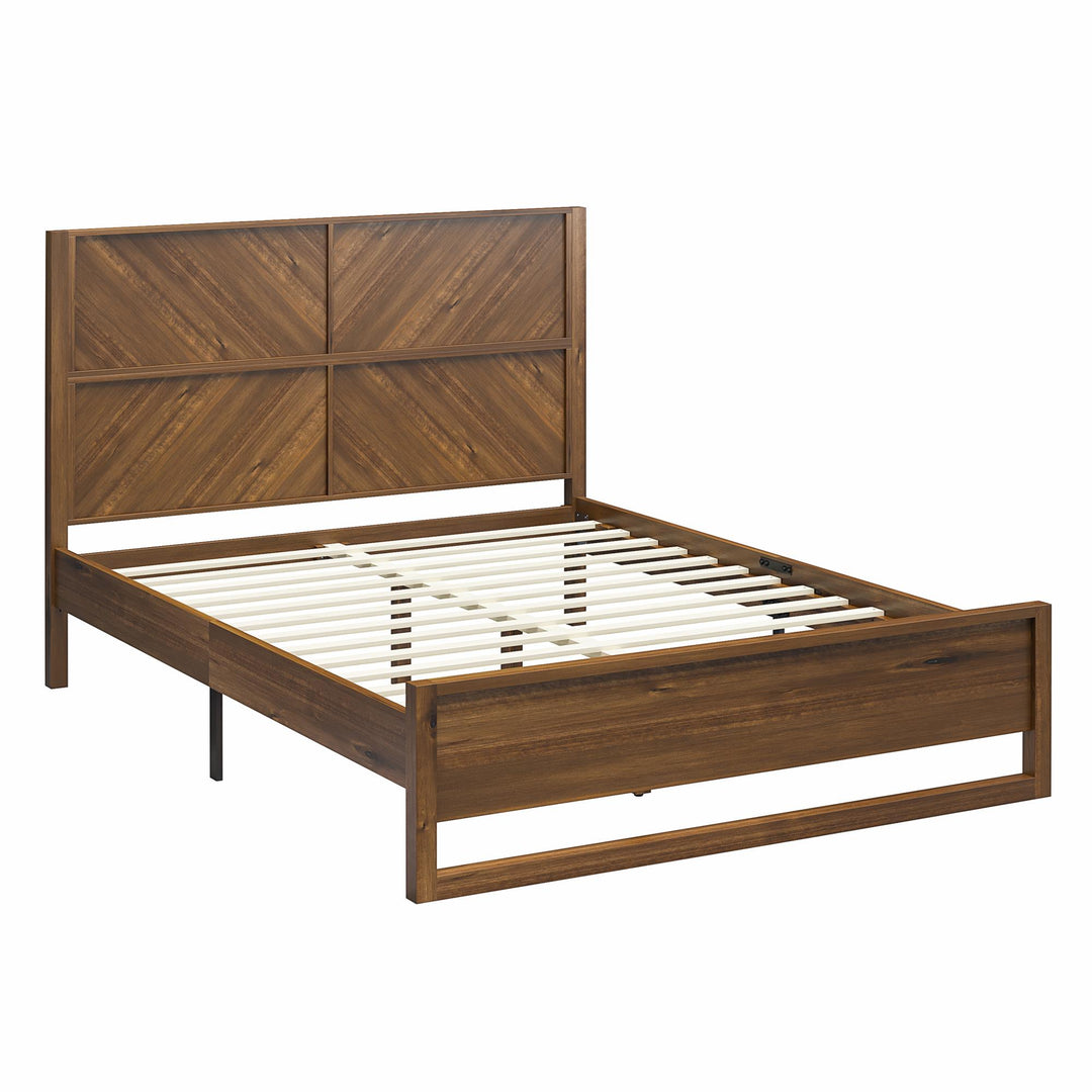 Archer Wood Bed Frame with Headboard - Prominence - Queen