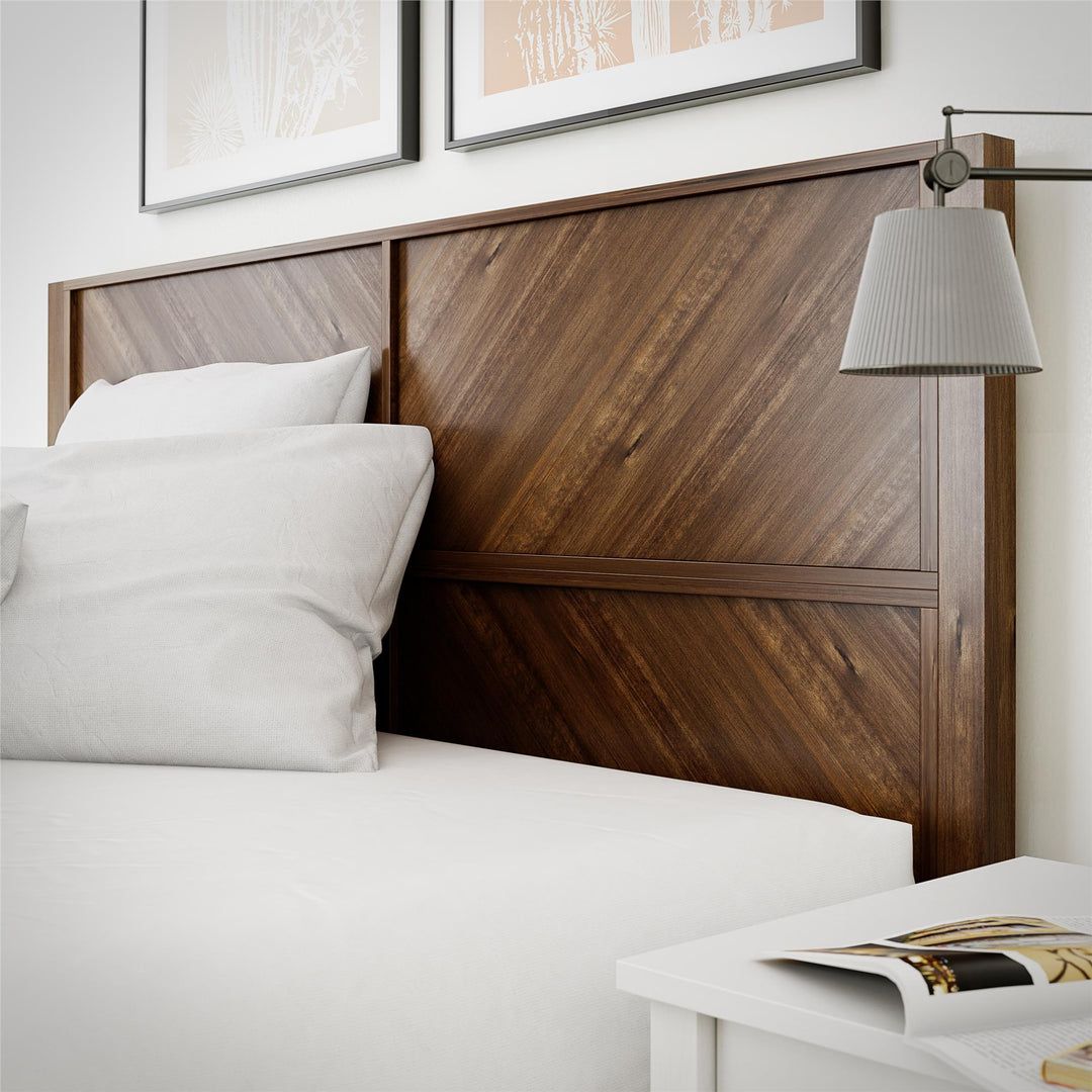 Archer Wood Bed Frame with Headboard - Prominence - Queen