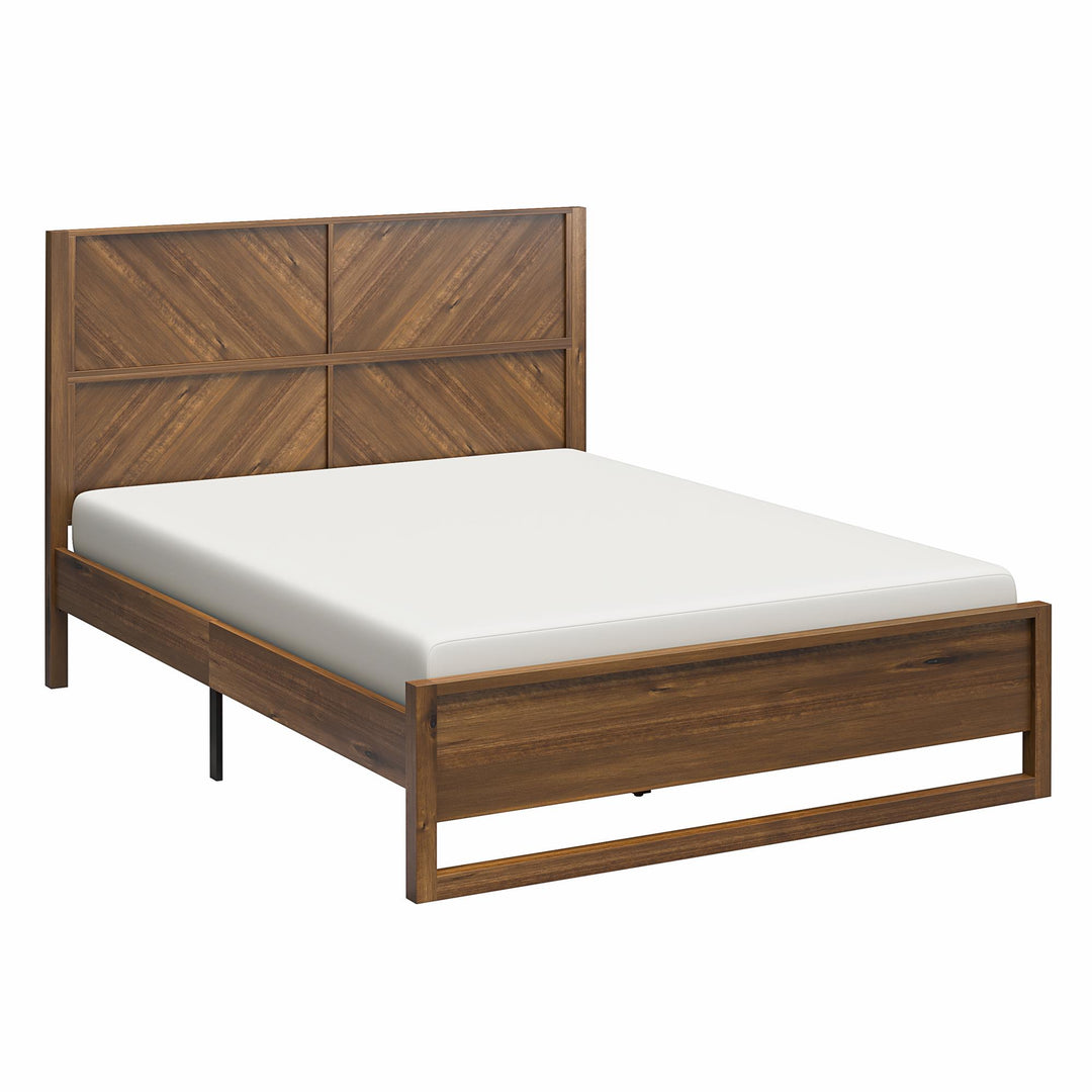 Archer Wood Bed Frame with Headboard - Prominence - Queen