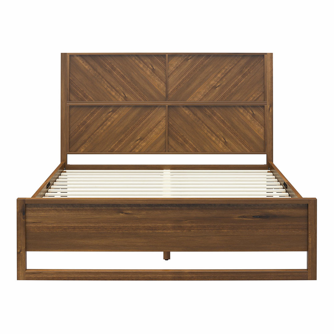 Archer Wood Bed Frame with Headboard - Prominence - Queen