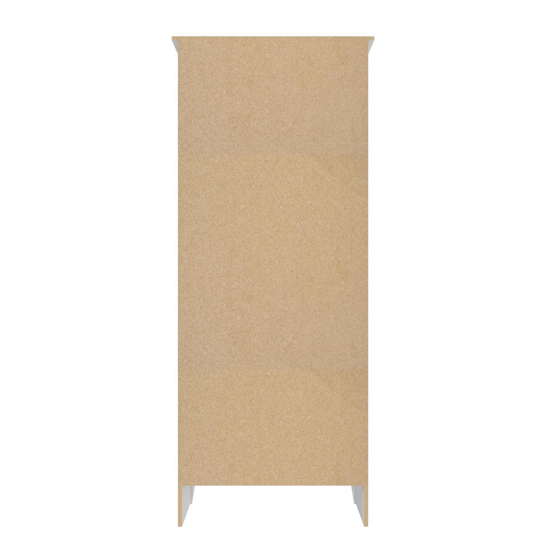 Farmhouse 2-Door, 1-Drawer Storage Cabinet - Federal White - Tall