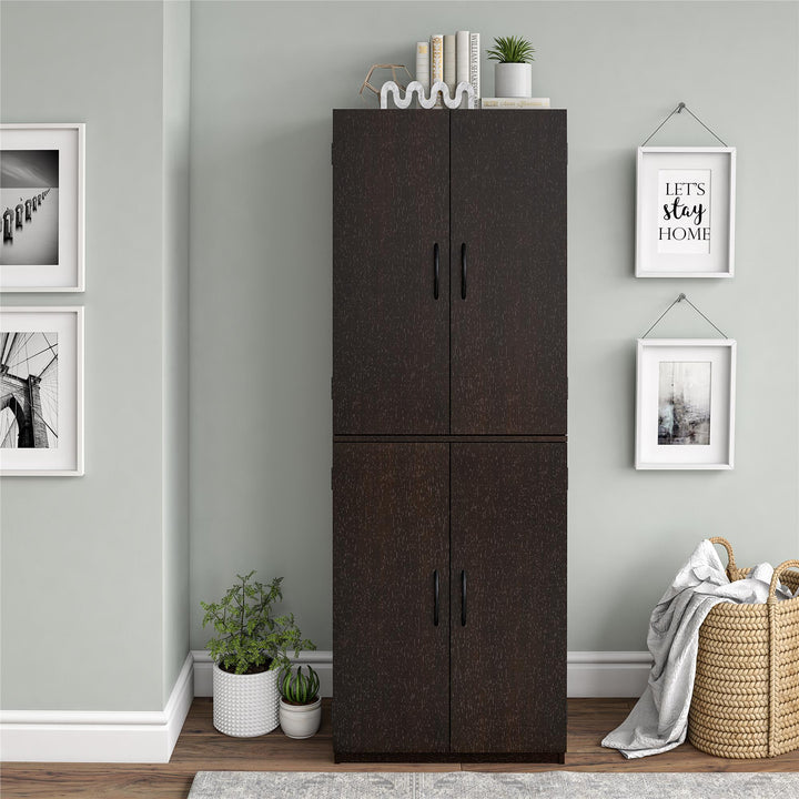 Mainstays 4 Door 5' Storage Cabinet