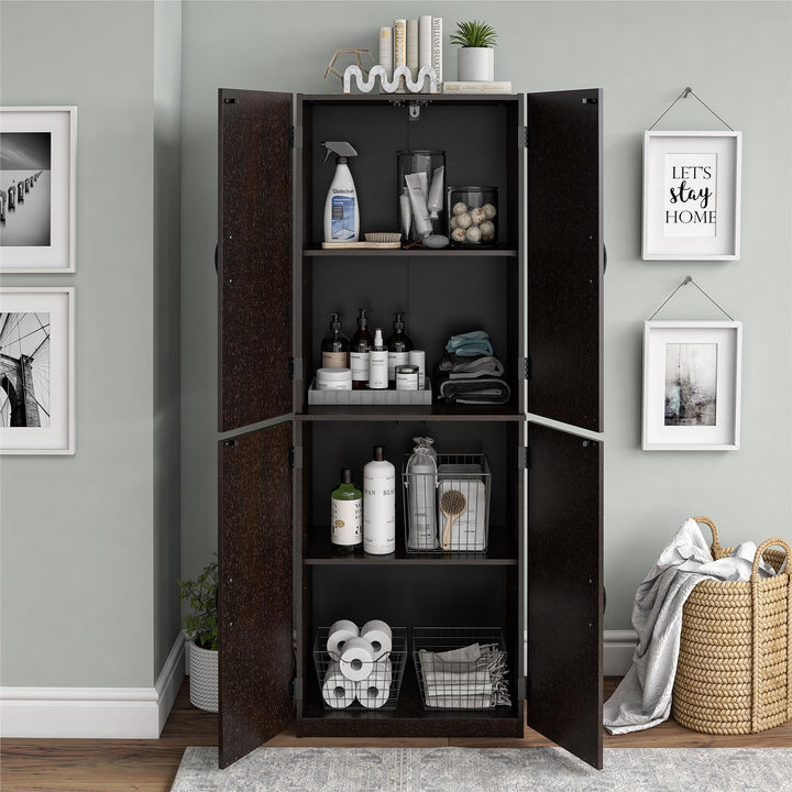 Mainstays 4 Door 5' Storage Cabinet