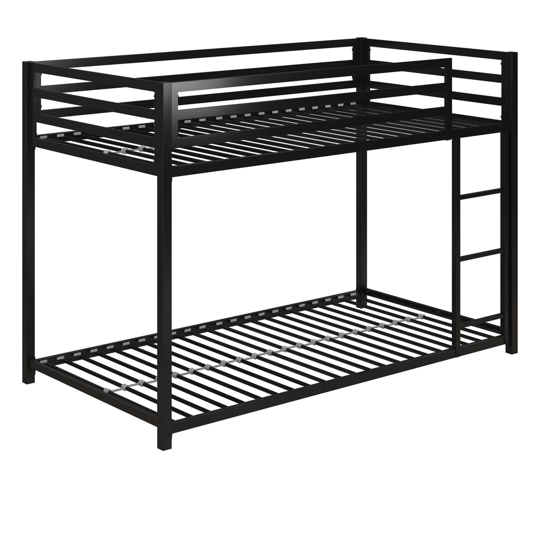 DHP Miles Metal Twin-over-Twin Bunk Bed