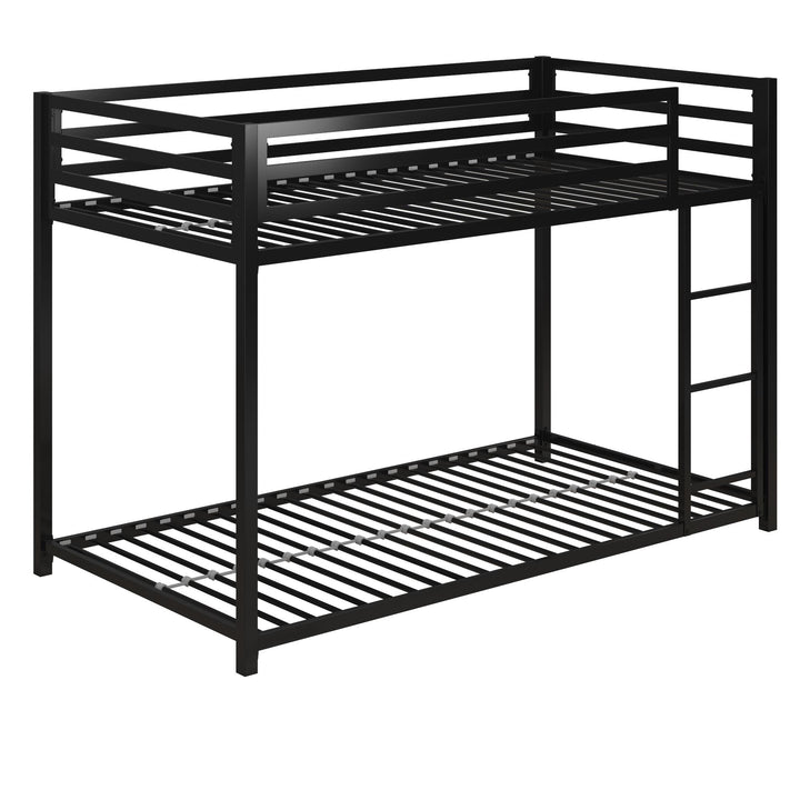 DHP Miles Metal Twin-over-Twin Bunk Bed