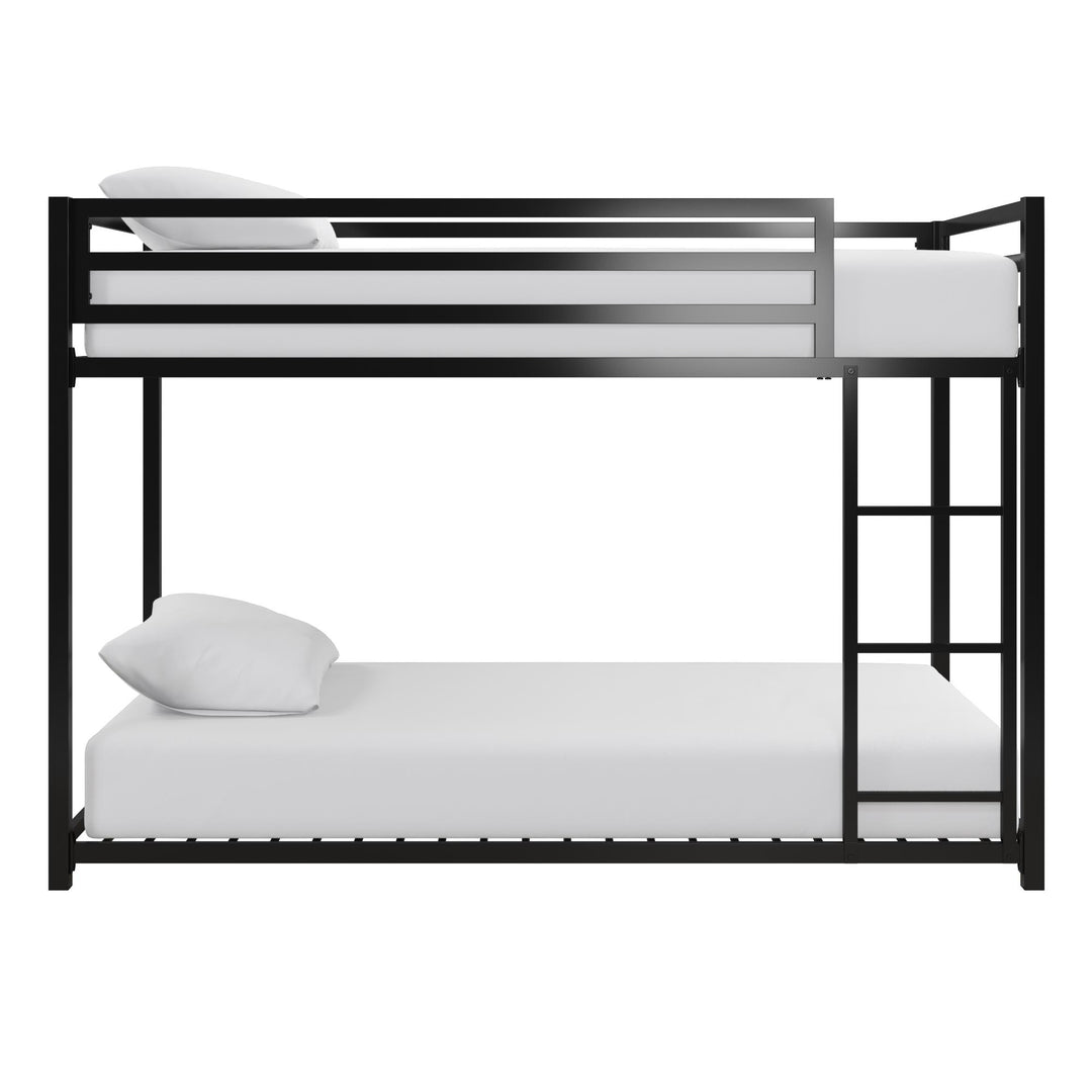 DHP Miles Metal Twin-over-Twin Bunk Bed