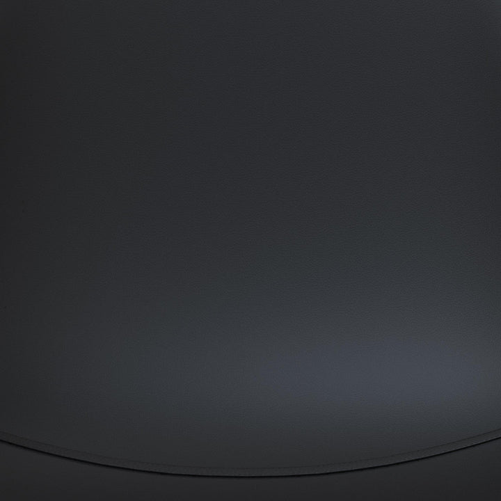 Brandon Upholstered Mid Century Modern Kitchen Dining Chairs, Set of 4 - Black