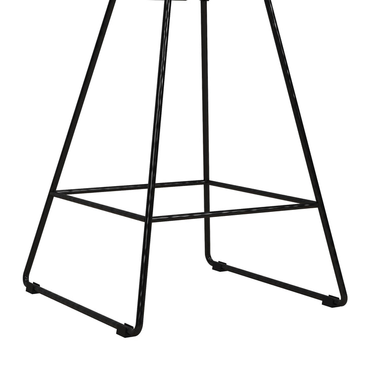 Ellis Wire Counter Height Bar Stool - Black