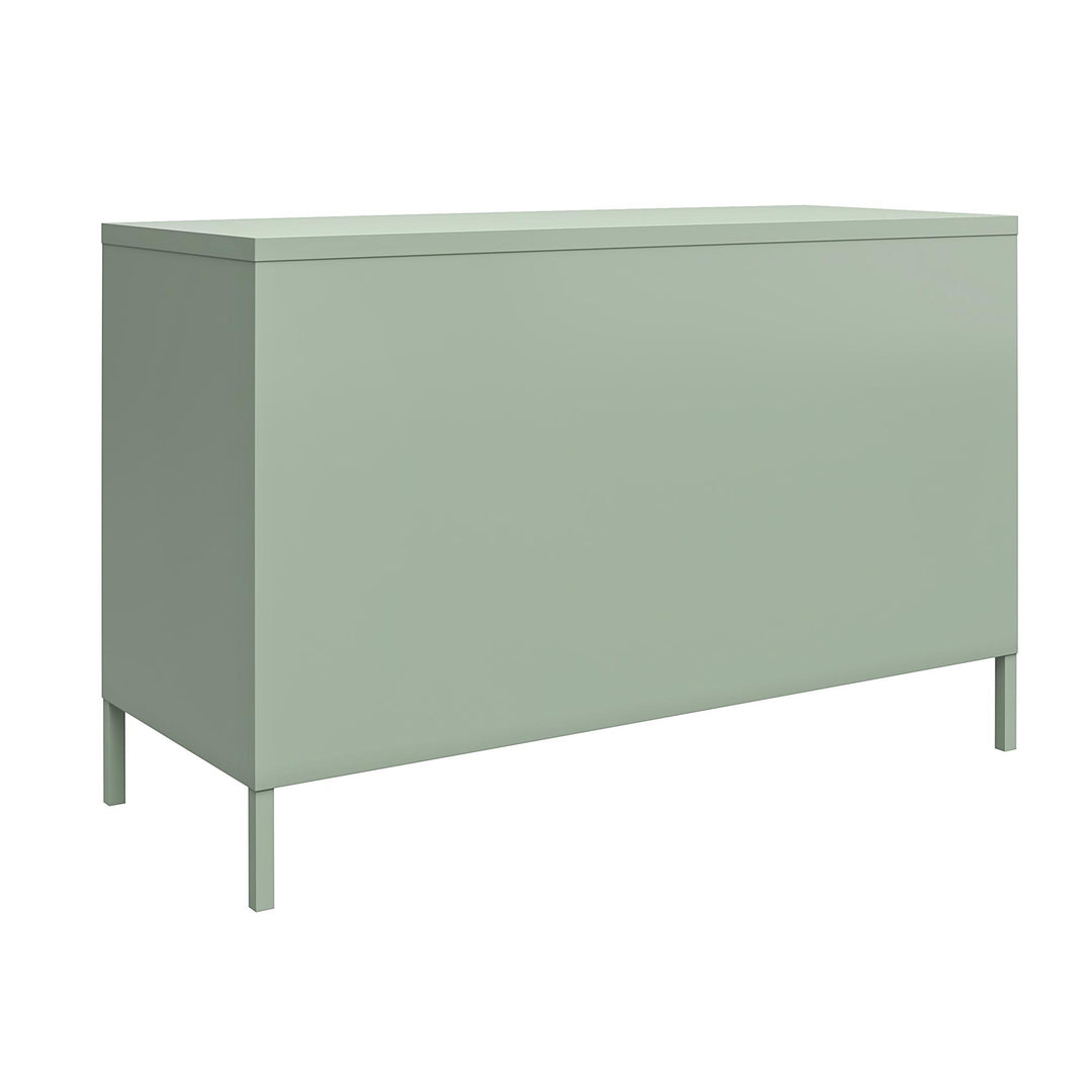Shadwick 2 Door Wide Metal Locker Accent Storage Cabinet - Pale Green