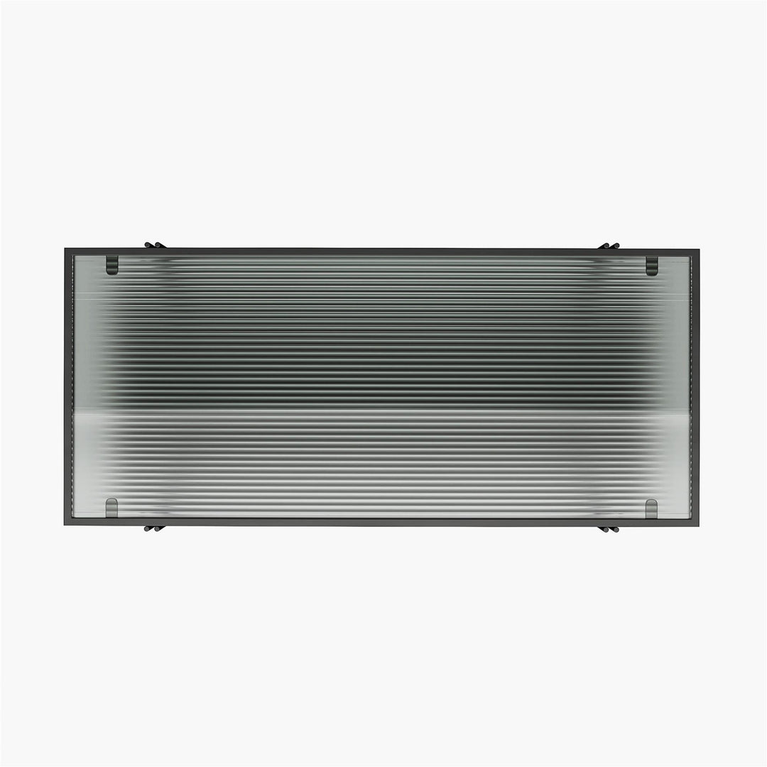 Vance 4 Shelf Bookcase - Black Oak