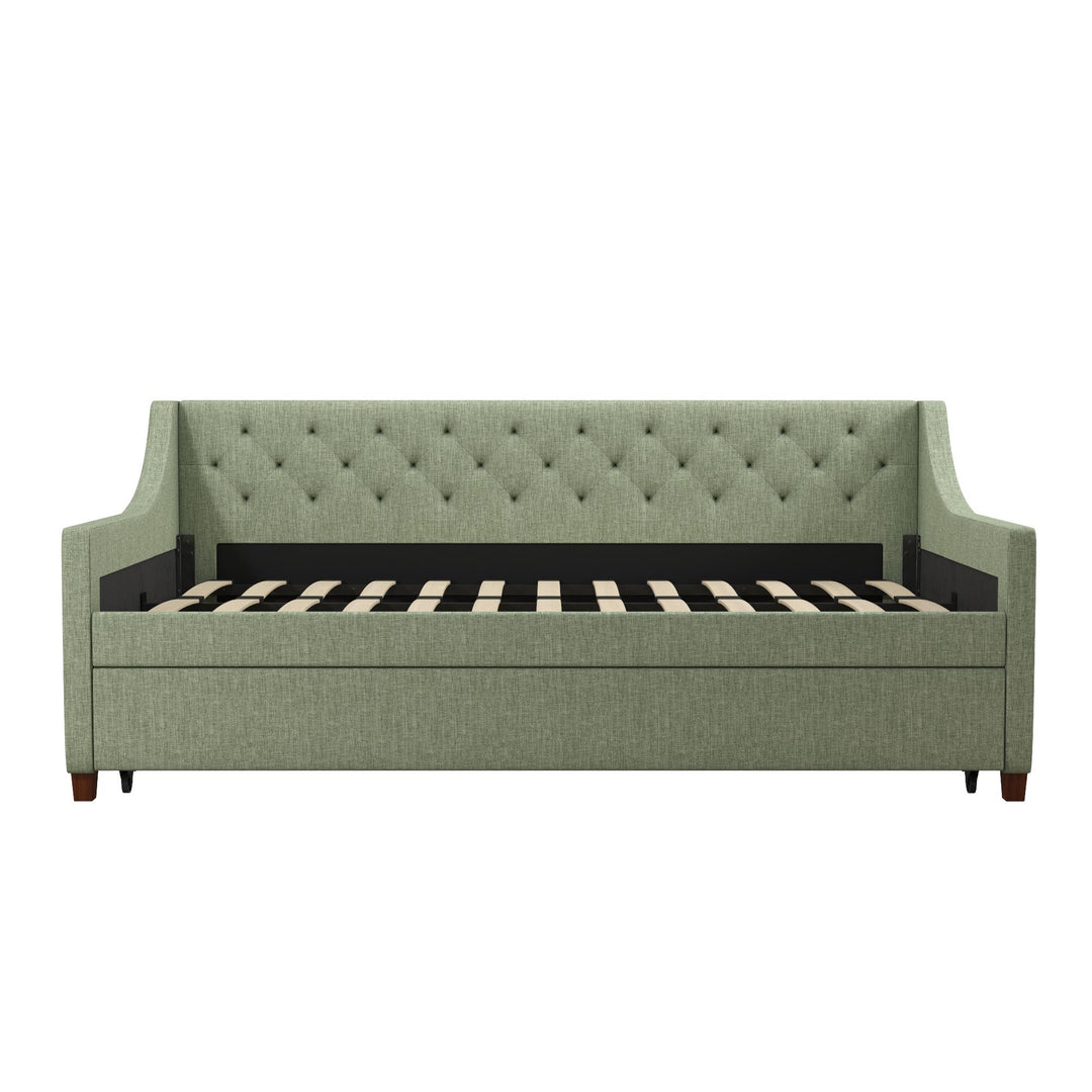 Her Majesty Daybed and Trundle - Green - Twin